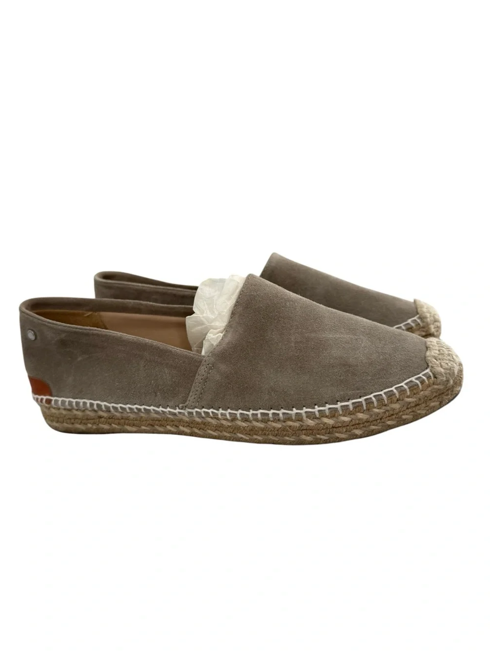 rag & bone Taupe Suede Espadrille Slip-On